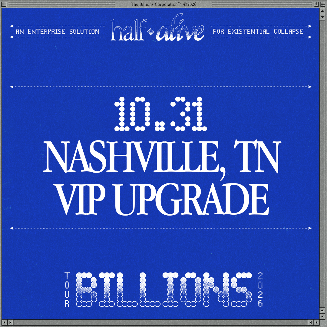 Nashville, TN - October 31st, 2026 - VIP Ticketless Upgrade