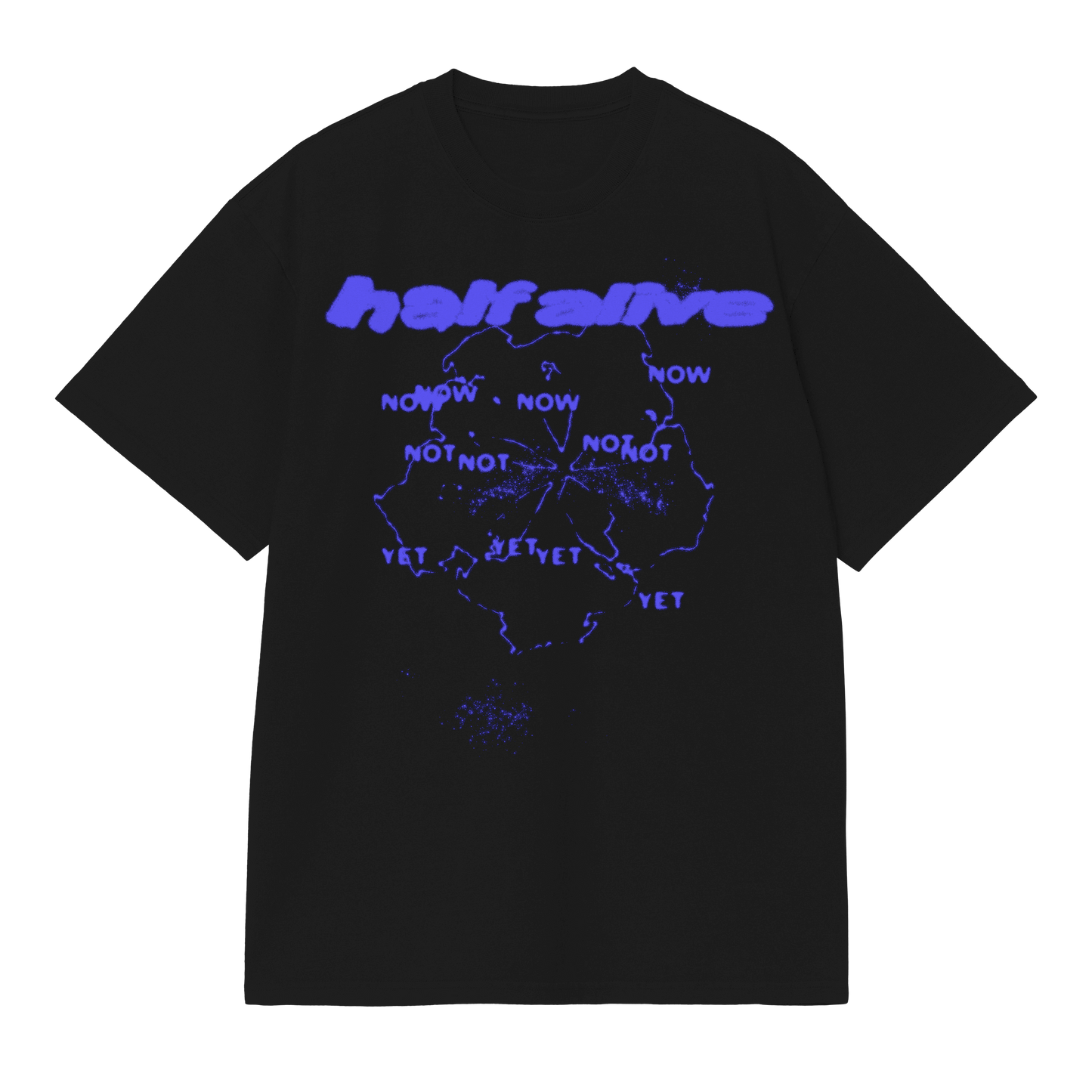 Now Not Yet Black Tee
