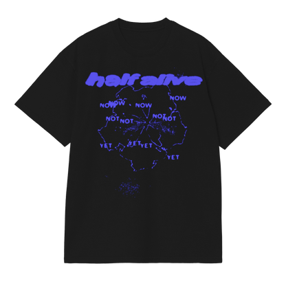 Now Not Yet Black Tee