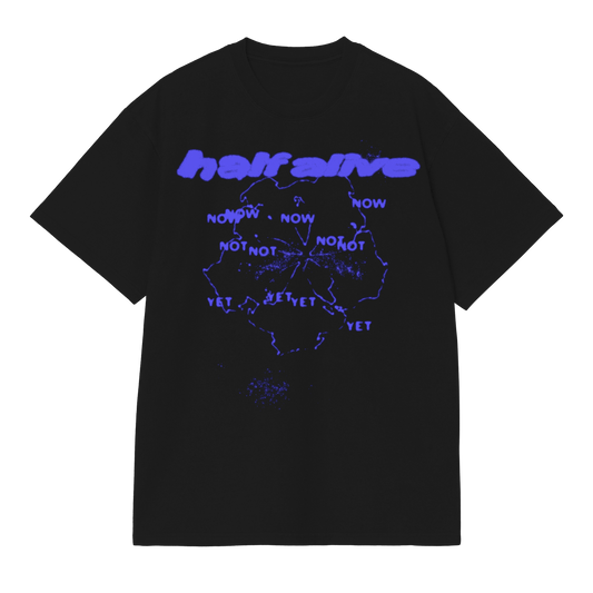 Now Not Yet Black Tee