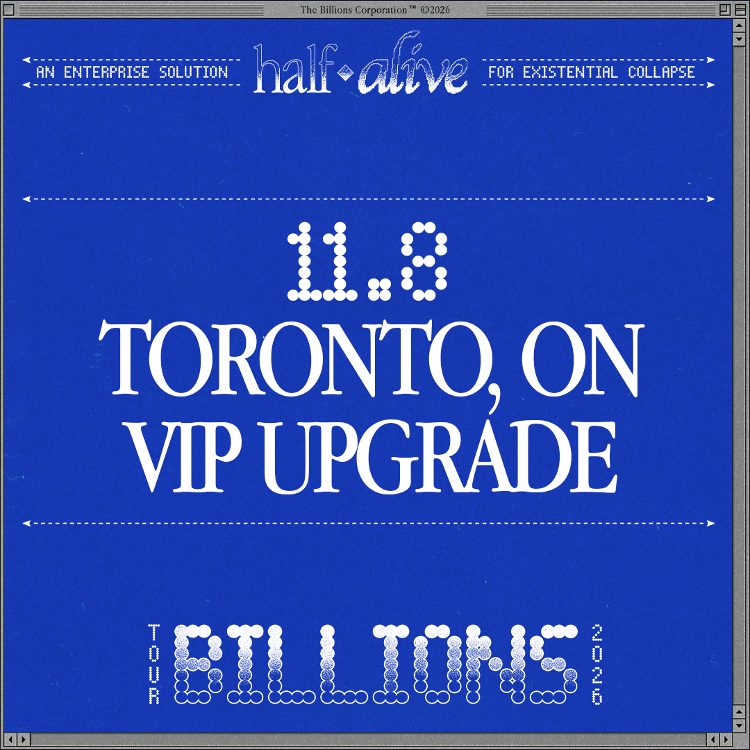 Toronto, ON - November 8th, 2026 - VIP Ticketless Upgrade